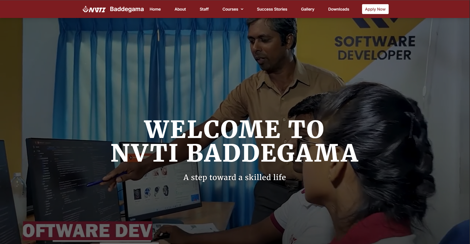 NVTI Baddegama Official Website
